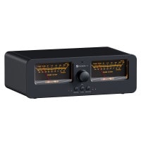 Fosi Audio LC30-B Speaker Selector with Black VU Meters
